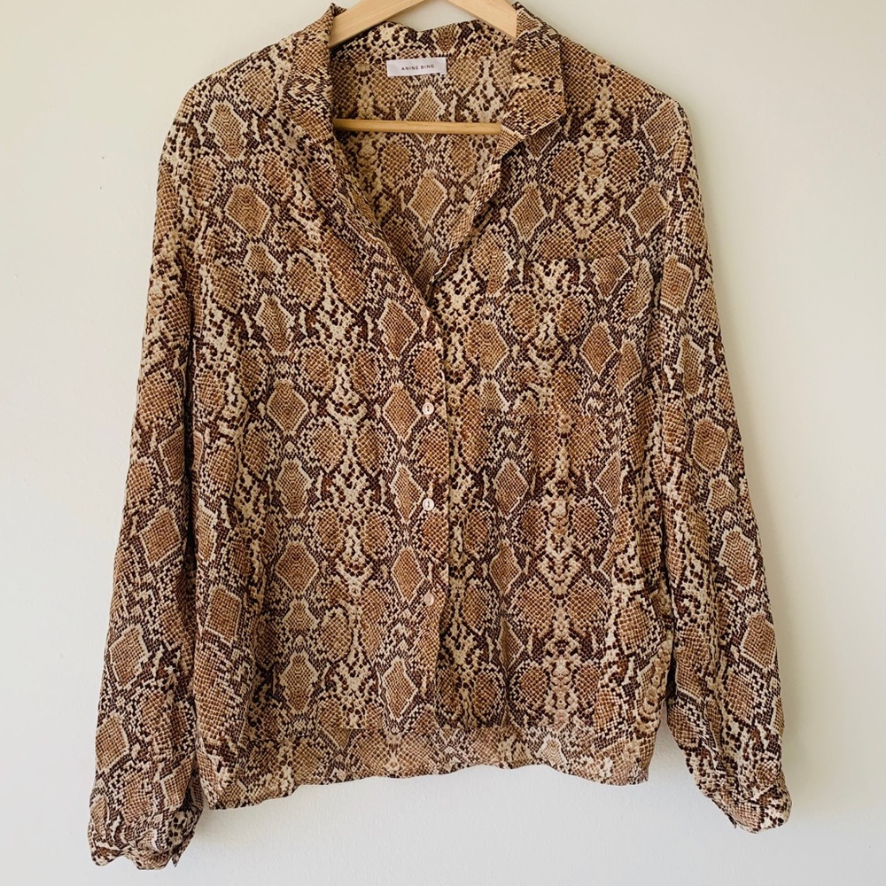 Anine Bing button down shirt